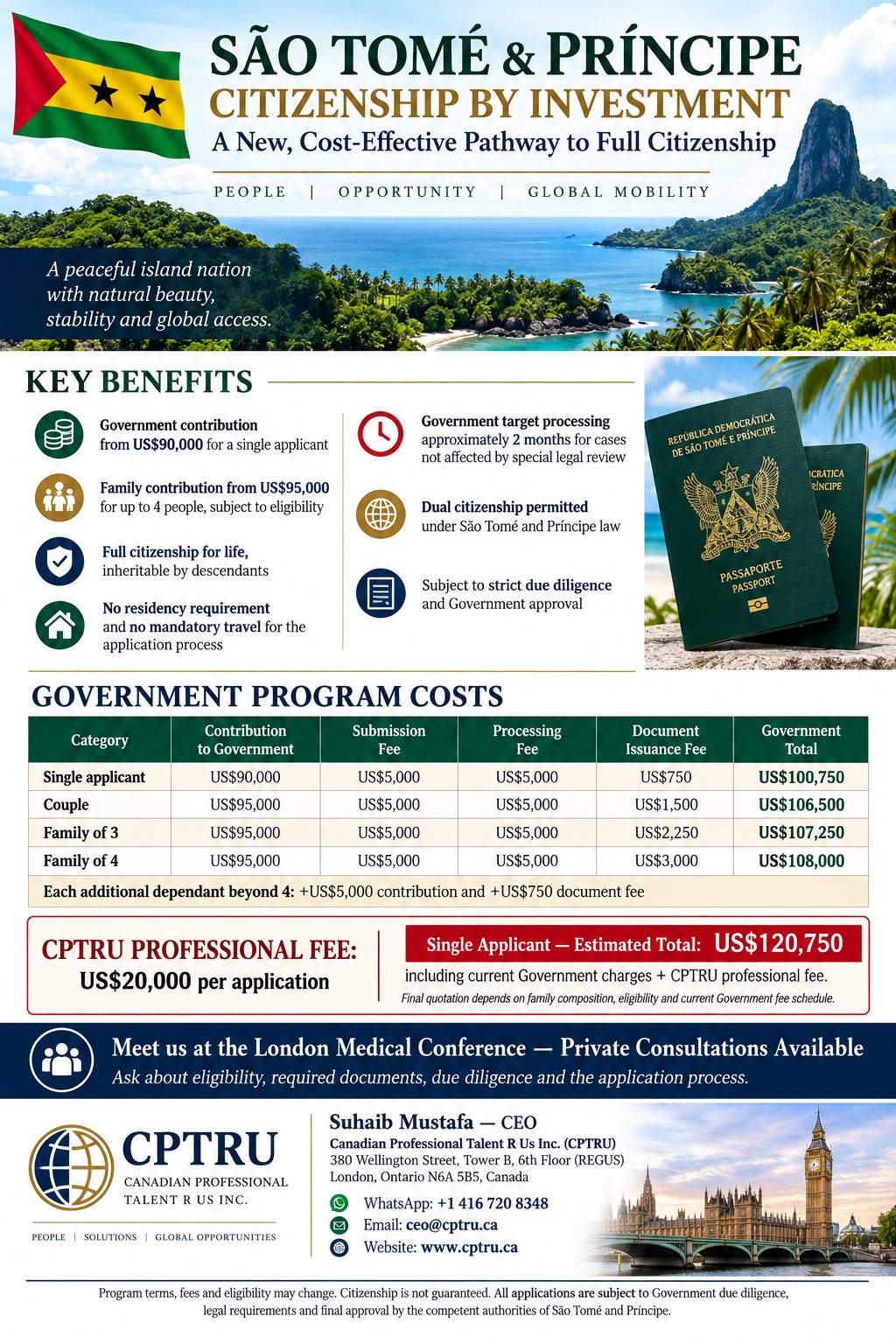 English - Sao Tome Passport